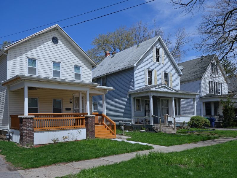 New Aluminum Siding Installation